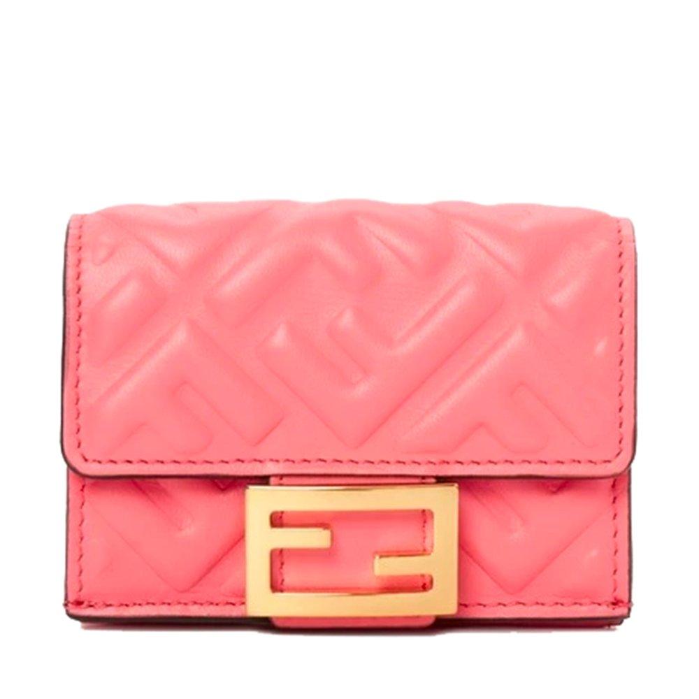 Fendi Fendi Baguette Micro Trifold Wallet