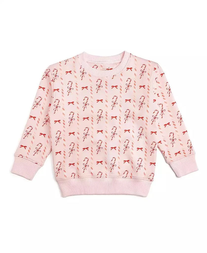 Sweet Wink Toddler Girls Candy Cane Lane Christmas Sweatshirt