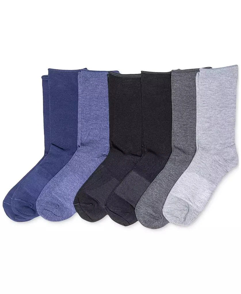 Ralph Lauren Women's 6 Pack Roll-Top Trouser Socks 2