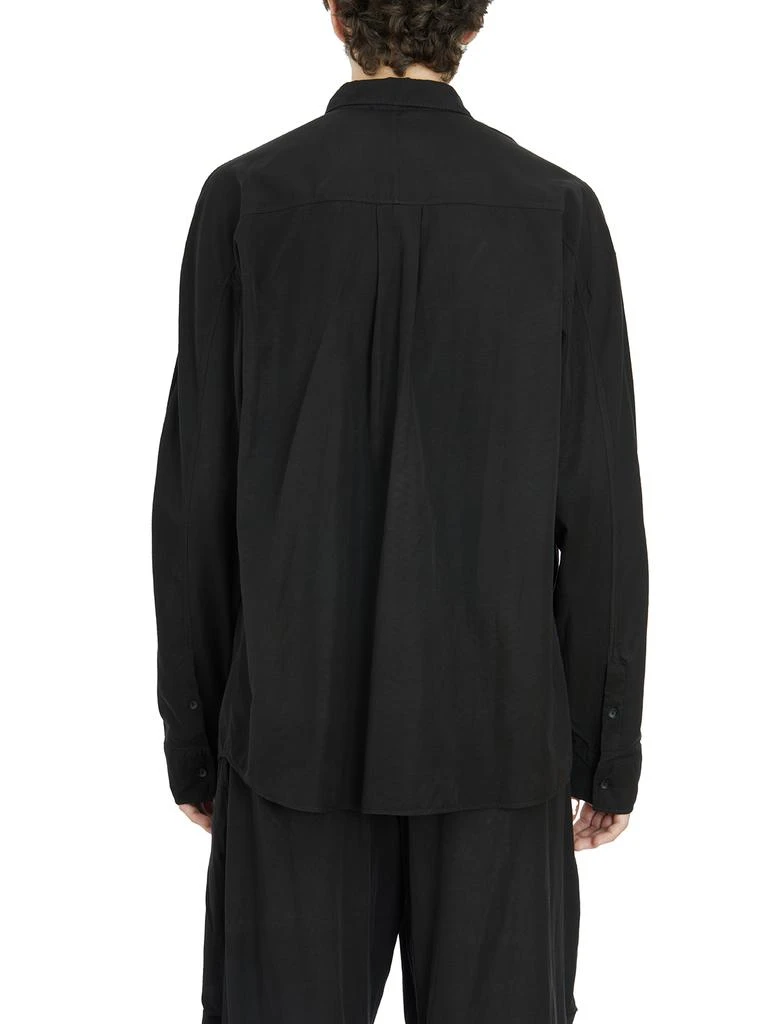 ANDREA YA'AQOV CAMICIA OVERSIZE IN CUPRO E COTONE 4