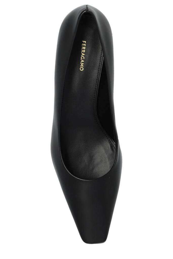Salvatore Ferragamo Ferragamo Cage Heel Pumps 4