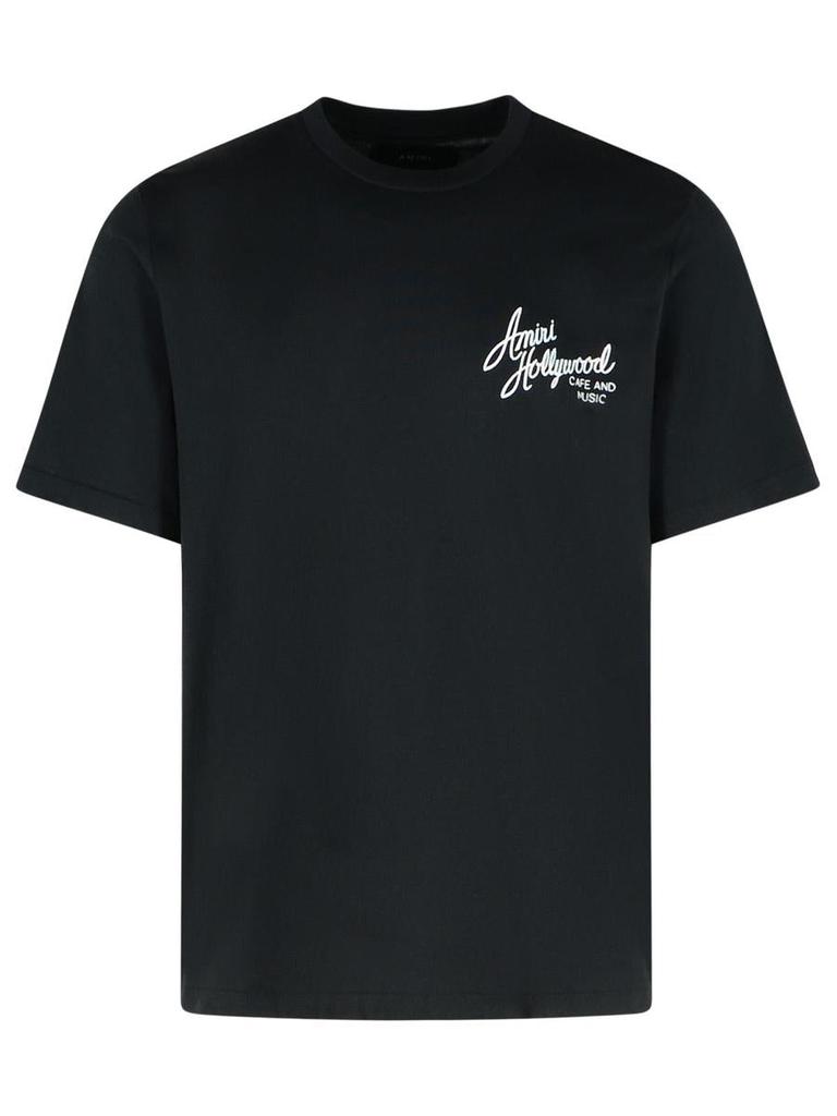 Tシャツ・カットソー Amiri Amiri Hollywood Oversized T-Shirt In Cotton AMIRI Hollywood Oversized Tee BLACK | Base Blu