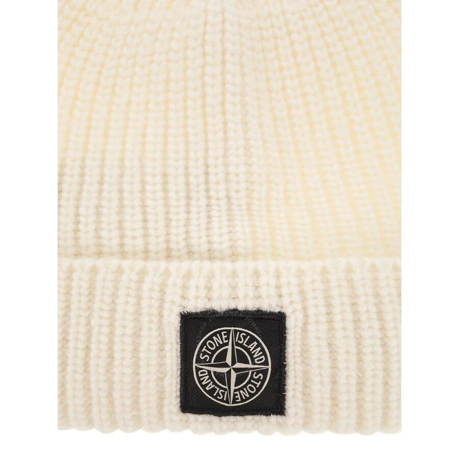 Stone Island Men's Beanie With Logo Patch 3