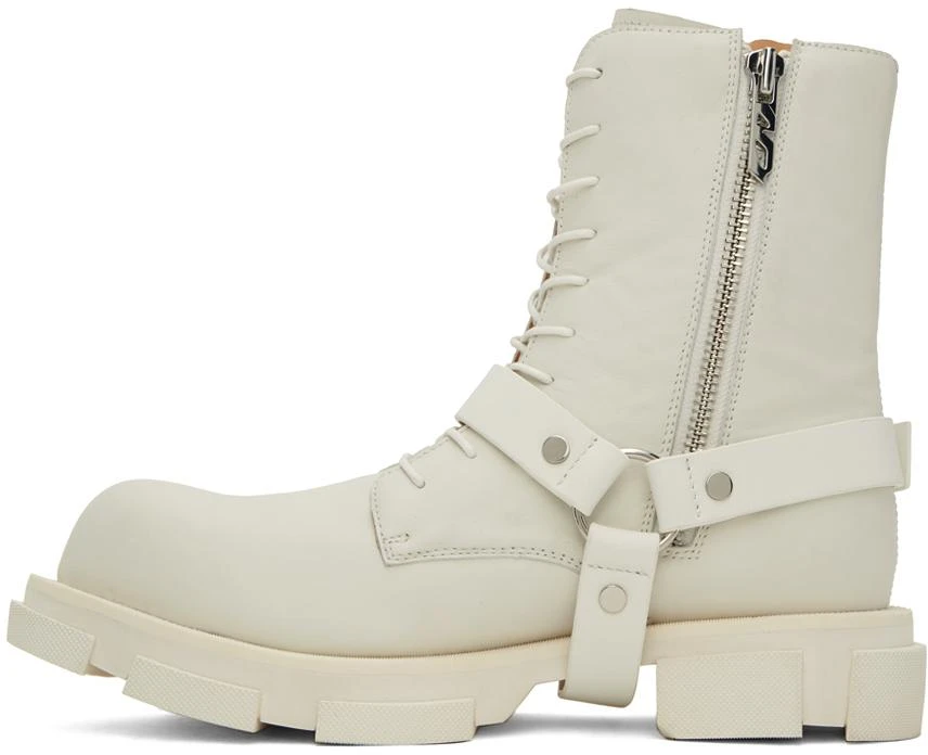 BOTH White Gao Harness Boots 3