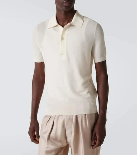 Tom Ford Cotton and silk polo shirt 3