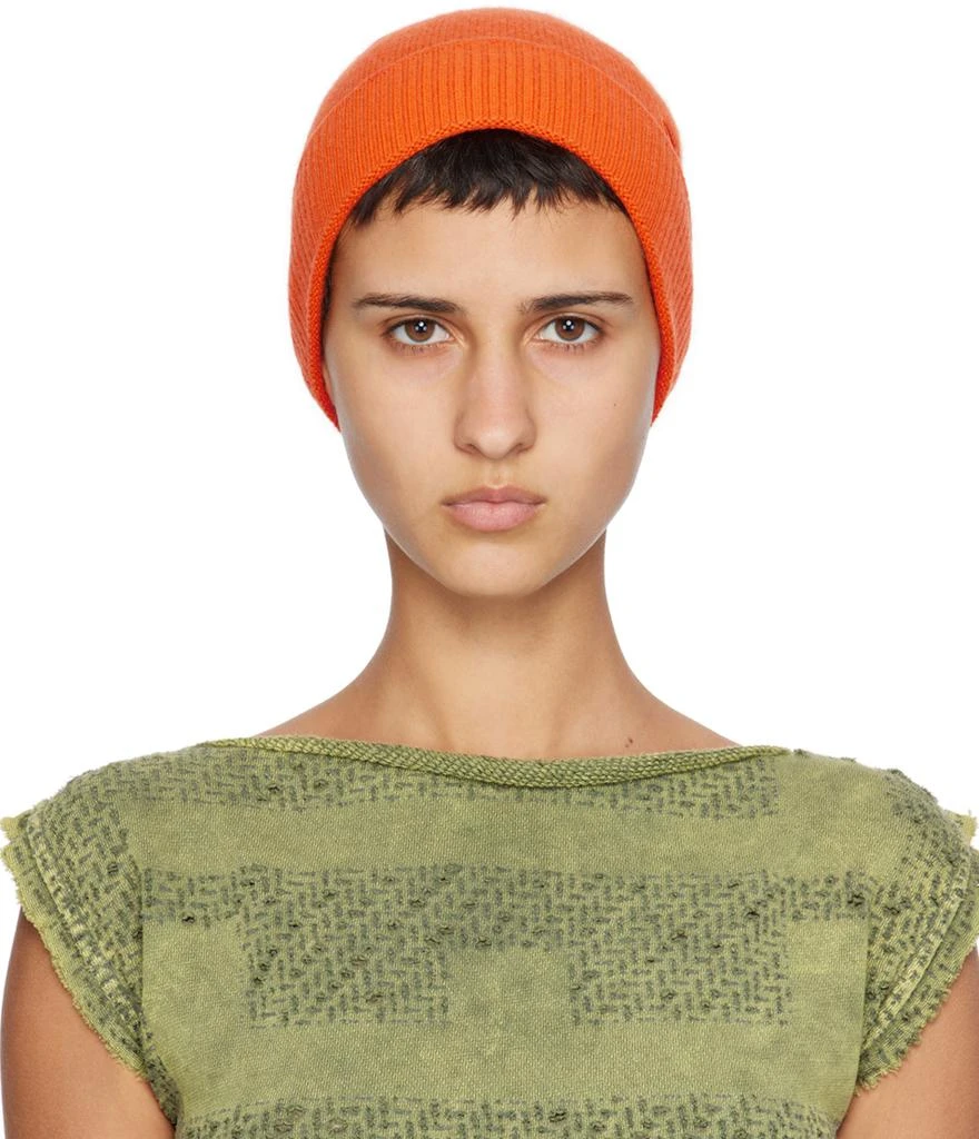 Diesel Orange K-Rev Beanie 1