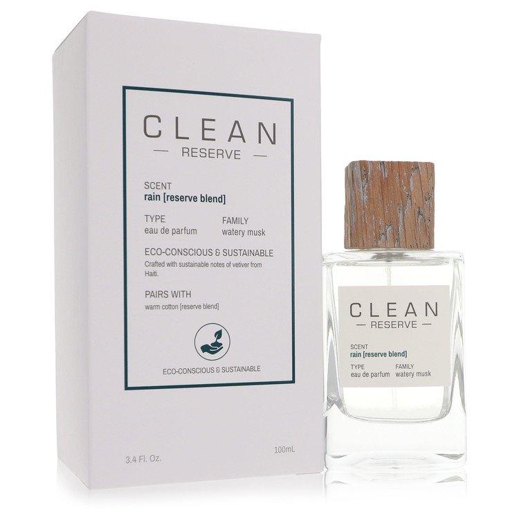 Clean 2pcs Combo  Rain Reserve Blend by  Eau De Parfum Spray 3.4 oz Women