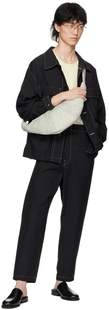 Lemaire Off-White Medium Croissant Bag 4