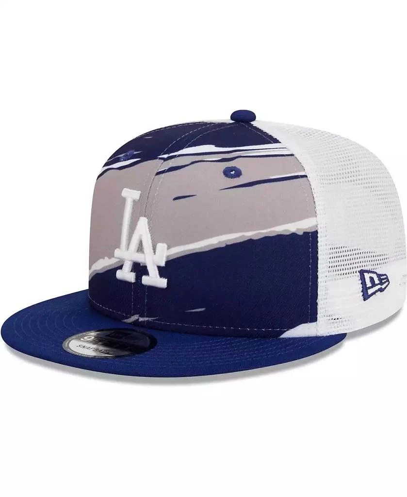 New Era Men's Royal Los Angeles Dodgers Tear Trucker 9FIFTY Snapback Hat 1