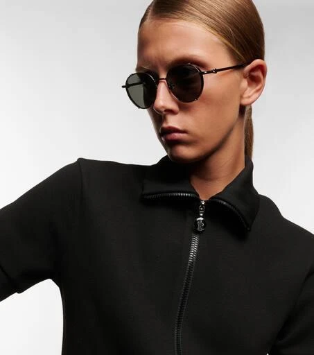 Moncler Owlet round sunglasses 3