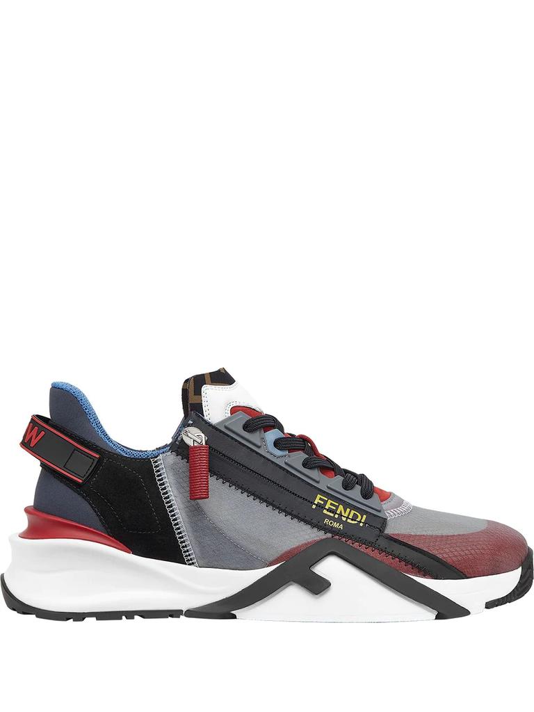 【送関込】FENDI☆フェンディ flow sneakers Fendi Flow Side-Zip Trainer Sneakers - Bergdorf Goodman