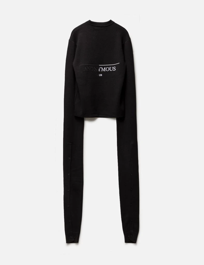 ANONYMOUS KNIT LONG SLEEVE POLO 2