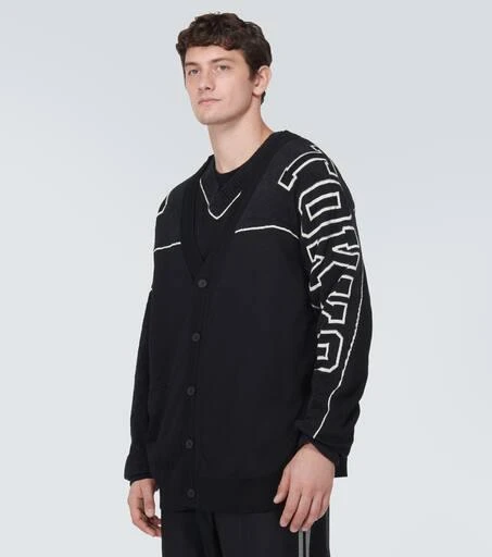 Y-3 Logo cardigan 3