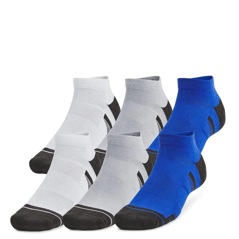 Under Armour Under Armour Perf Tech 6 Pack Low Socks - Men's 1