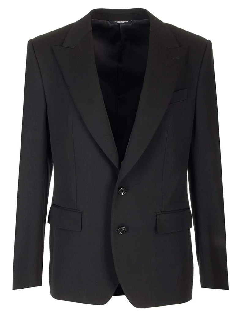 Dolce & Gabbana Dolce & Gabbana Single-Breasted Faille Sicilia Jacket 1