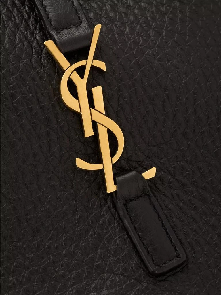 Yves Saint Laurent Le 5 à 7 Supple Baby Shoulder Bag in Grained Leather 8