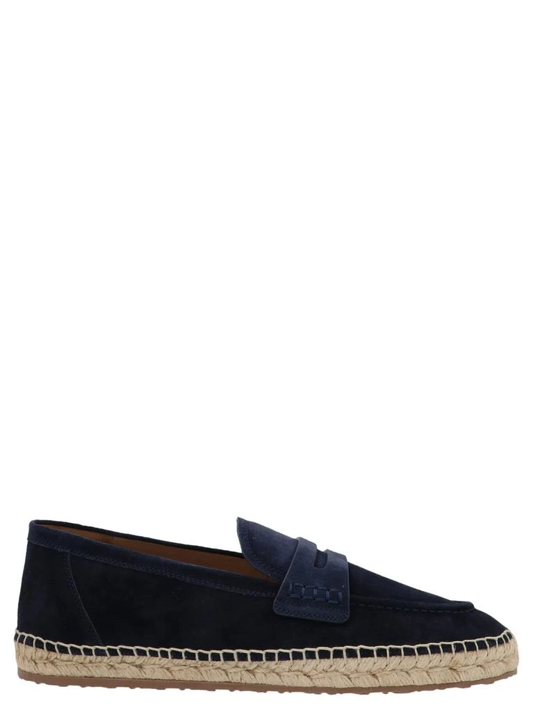 Gianvito Rossi Gianvito Rossi Round Toe Slip-On Espadrilles 1