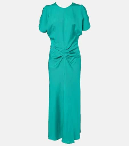 Victoria Beckham Gathered midi dress 1