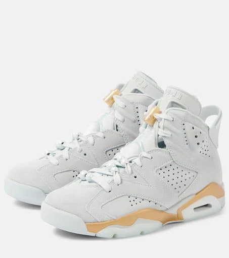 Nike Air Jordan 6 Retro suede sneakers 4