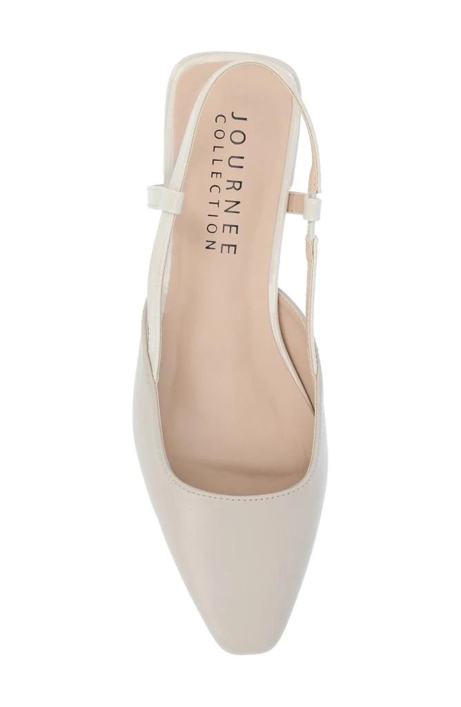 Journee Collection Paislee Slingback Pump 5