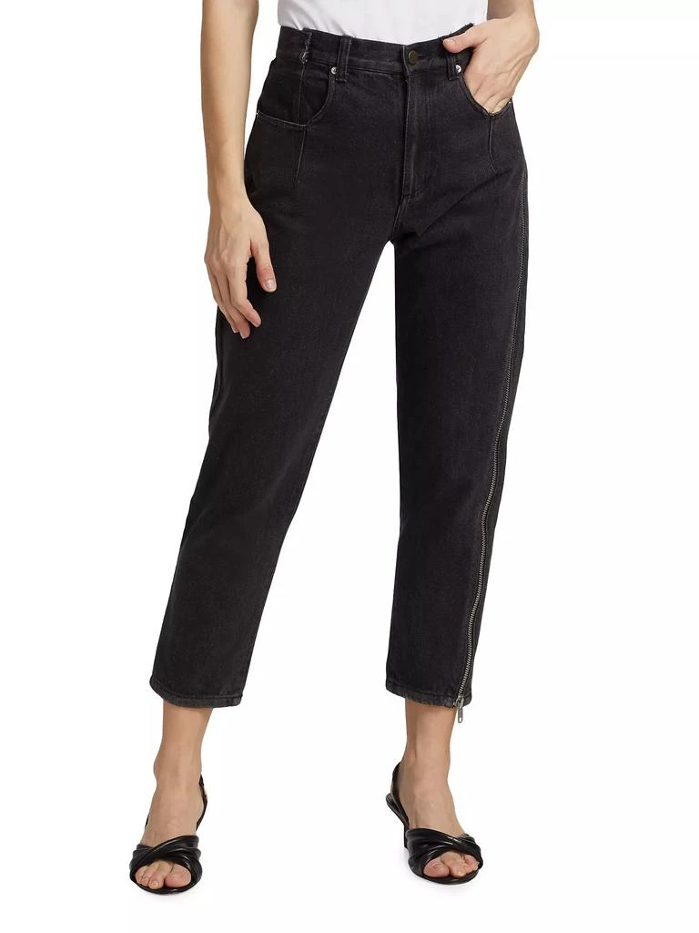3.1 Phillip Lim High-Rise Zip Detail Jeans 3