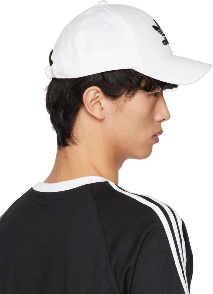 Adidas White Trefoil Cap 3