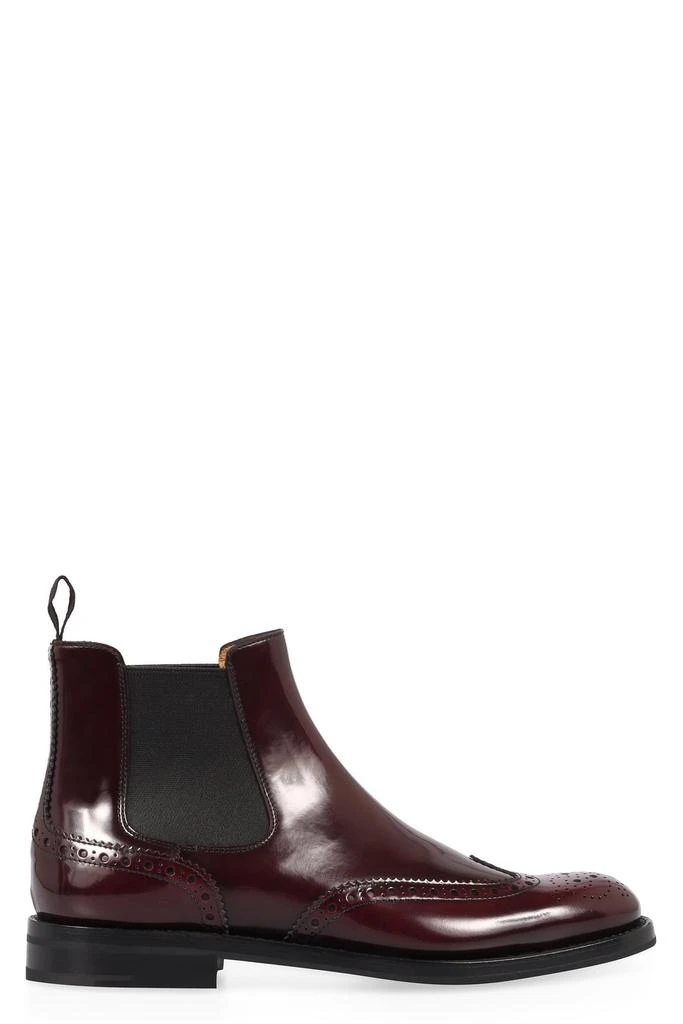Church's Church's Ketsby Brogue Detailed Chelsea Boots 1
