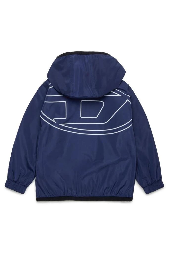 Diesel Diesel Kids Oval-D Hooded Windbreaker Jacket 2
