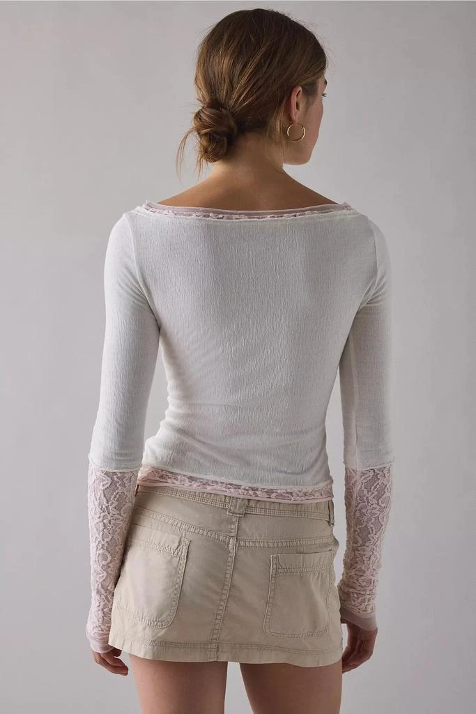 Kimchi Blue Kimchi Blue Double Trouble Twofer Layered Graphic Long Sleeve Tee 3