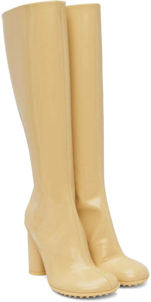 Bottega Veneta Yellow Atomic Tall Boots 4