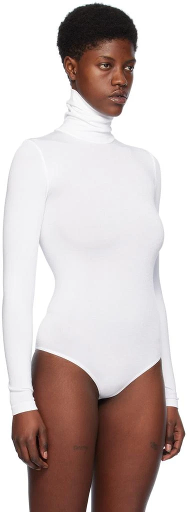 Wolford White Colorado String Bodysuit 4