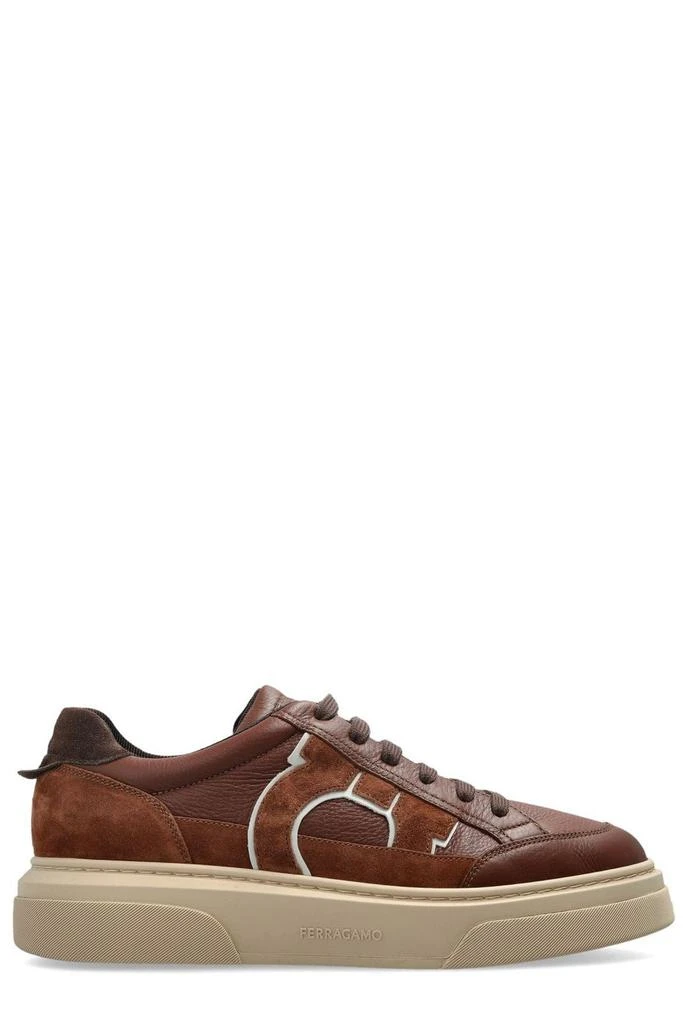 Salvatore Ferragamo Ferragamo Gancini Low-Top Sneakers 1