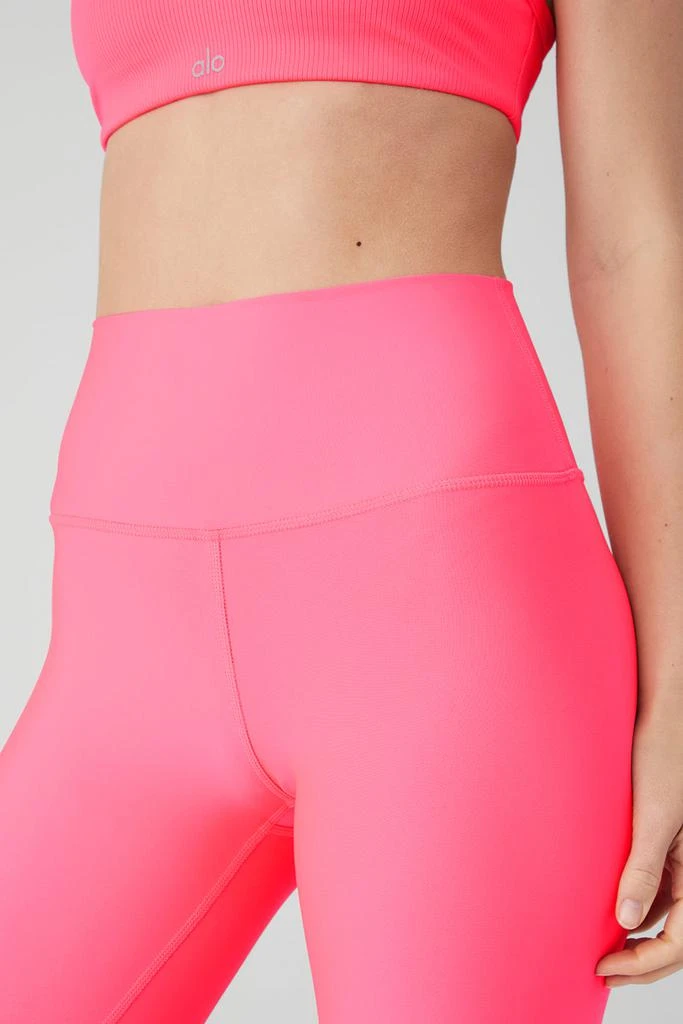 Alo High-Waist Airlift Legging - Fluorescent Pink Coral 4