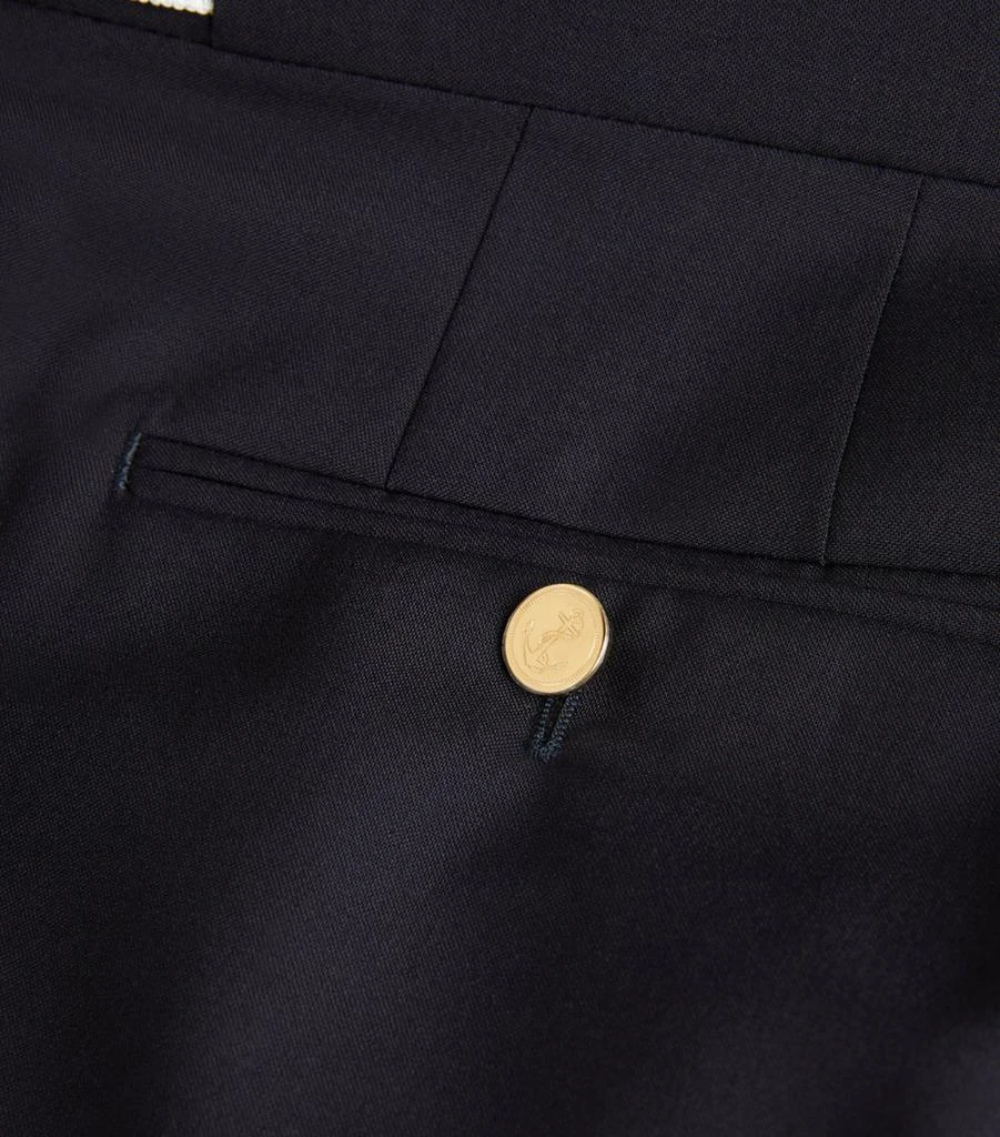 Thom Browne Wool 4-Bar Stripe Shorts 5