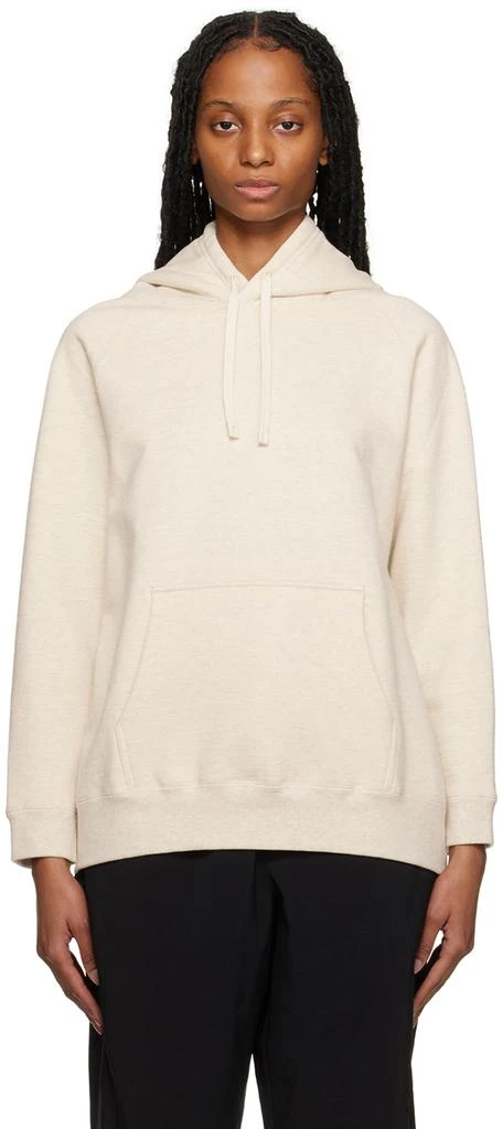 Snow Peak Beige Recycled Hoodie 1