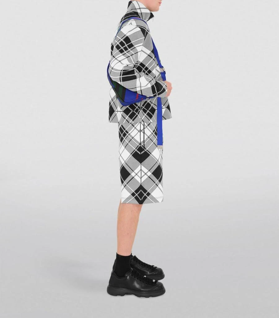 Burberry Small Check Shield Cross-Body Bag 4