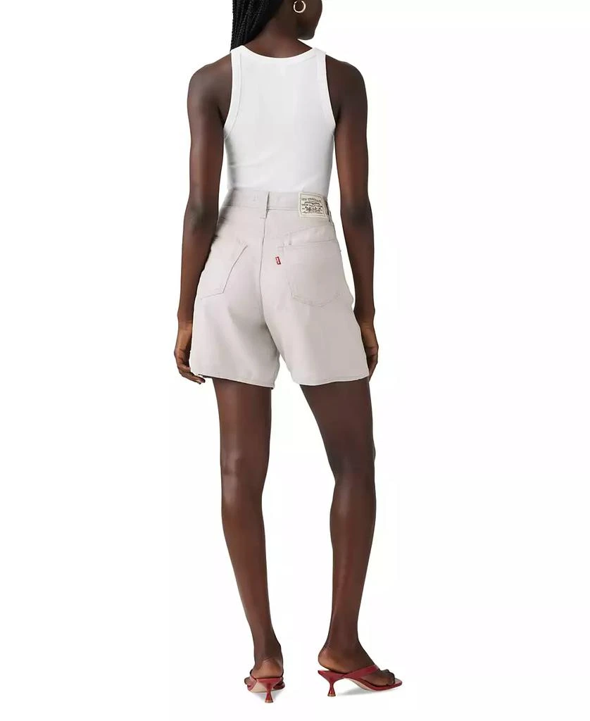 Levi's Premium Women's Cotton High Rise Baggy Shorts 5