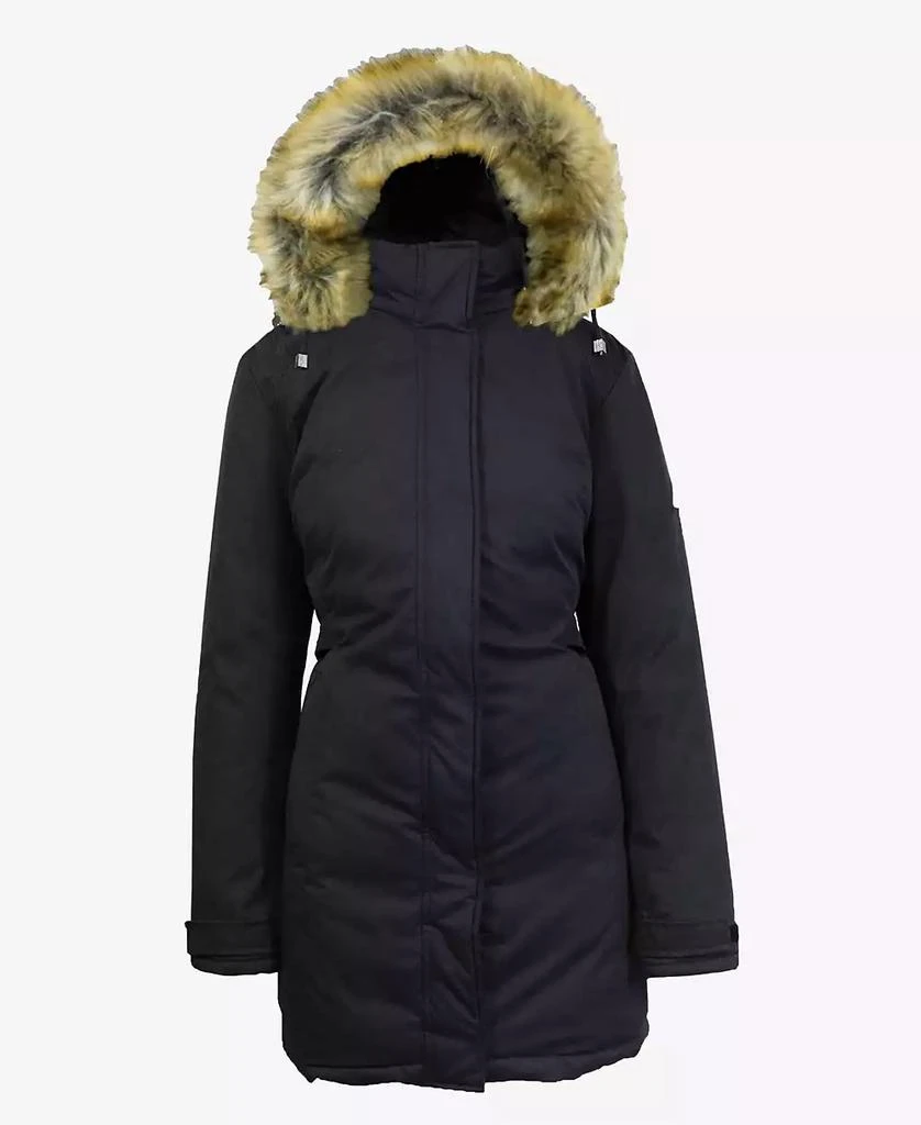 Galaxy By Harvic Women's Heavyweight Parka Jacket with Detachable Hood 1