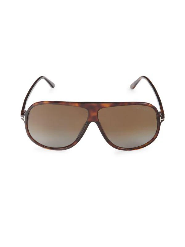 TOM FORD 62MM Rectangle Sunglasses 1