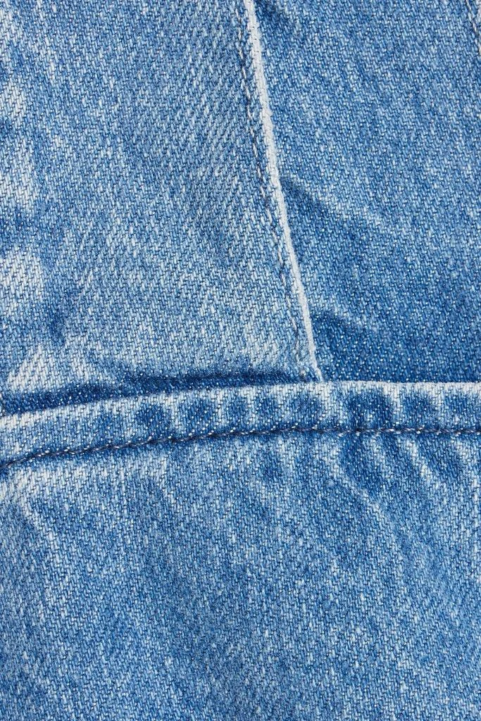 TRIARCHY Josephine cropped denim top 4