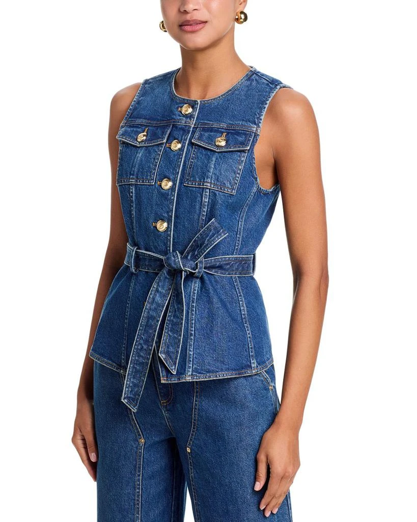Cinq à Sept Denim Renée Vest 1