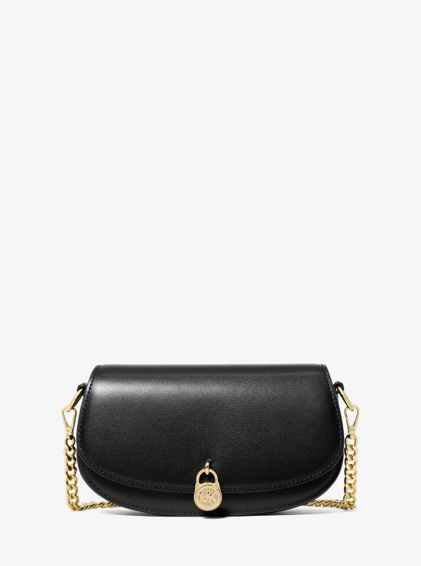 Michael Kors Mila Small Leather Crossbody Bag