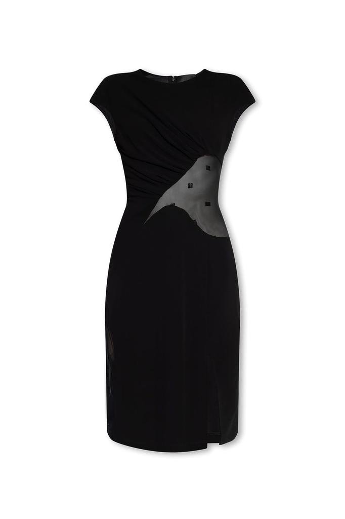Givenchy Givenchy 4G Crepe And Tulle Dress - Dresses