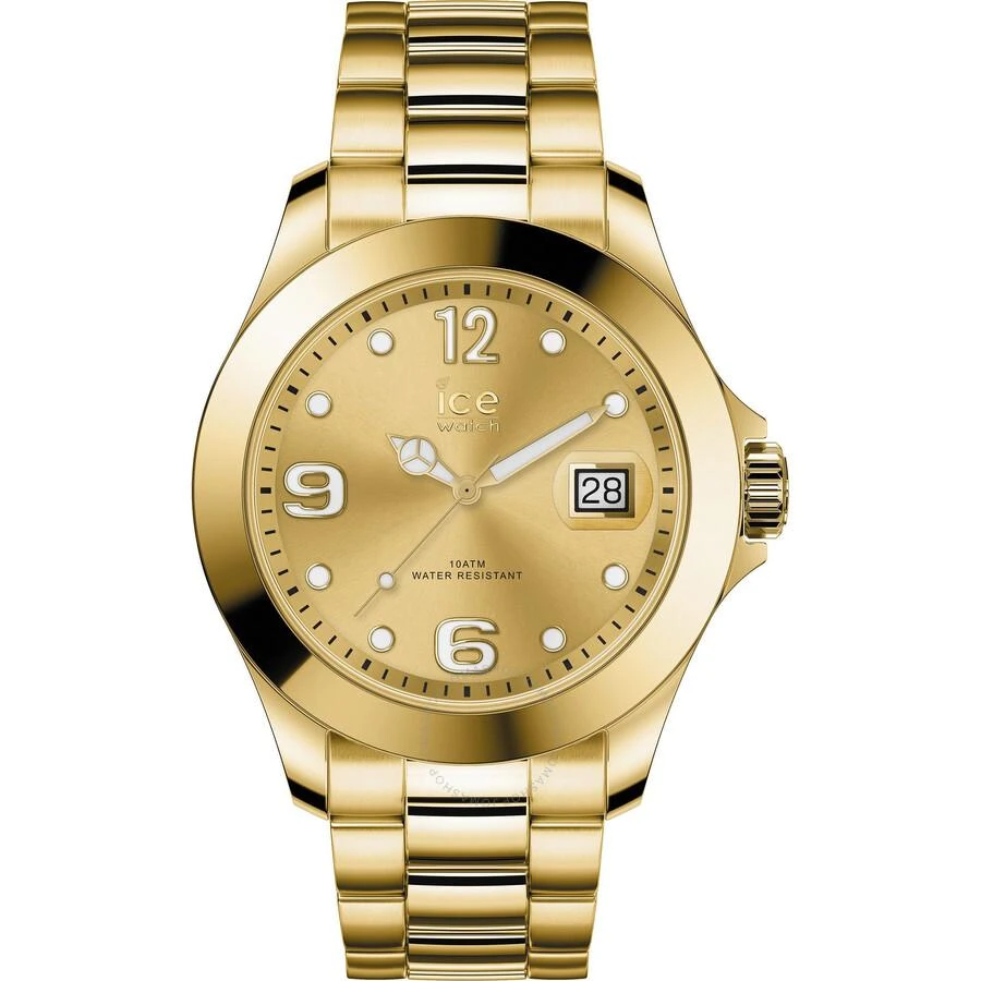 Ice-Watch Quartz Gold Dial Gold-tone Unisex Watch 016916 1