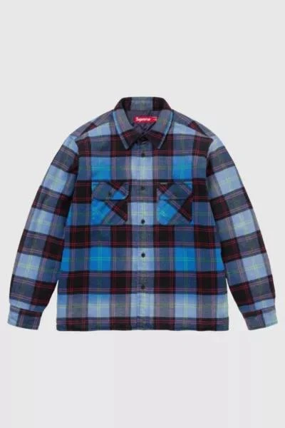 Supreme Supreme Quilted Plaid Shirt 1