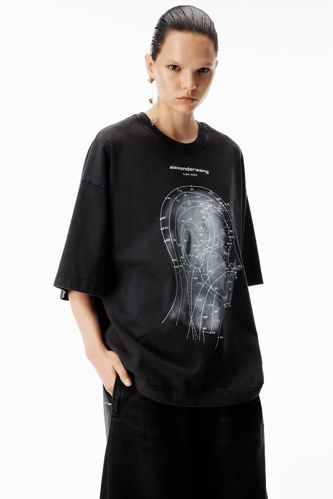 Alexander Wang Eastern Medicine Graphic Short Sleeve Tee