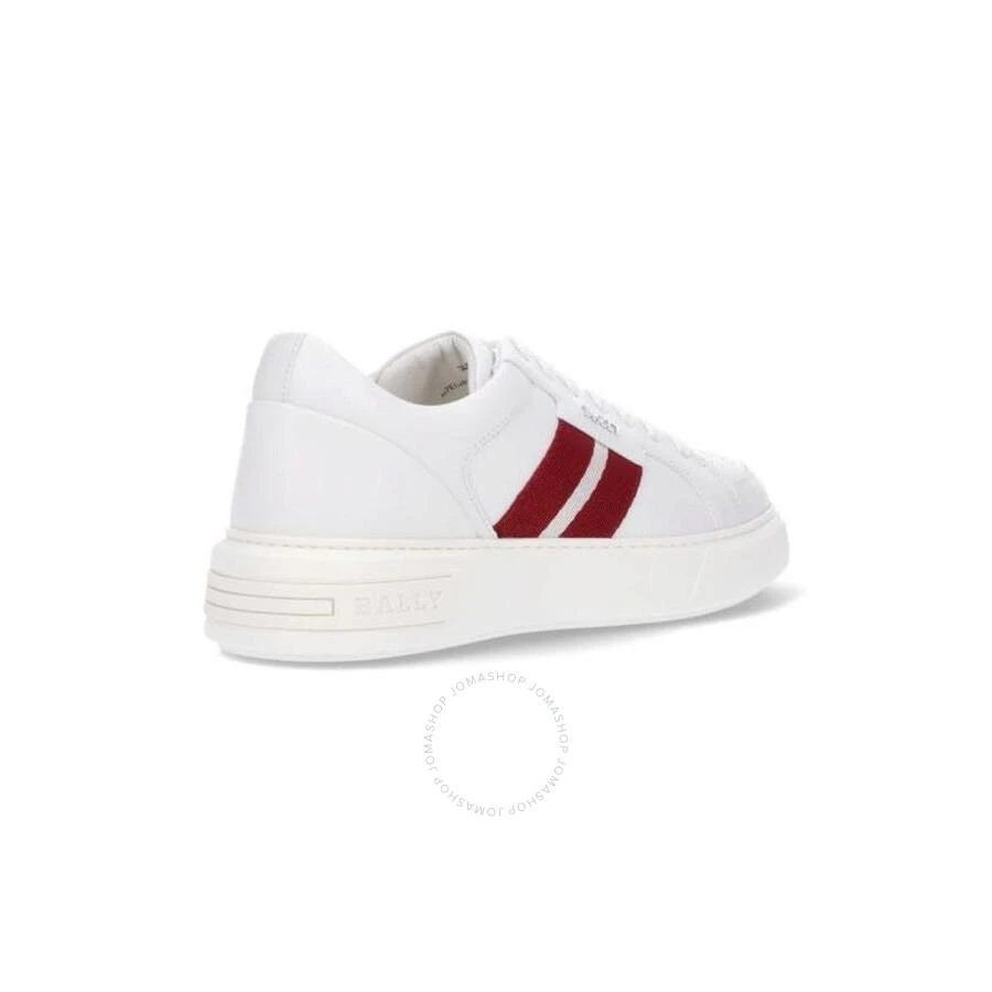 Bally Bally Men's White Moony Leather Sneakers, Brand Size 9 ( US Size 10 ) 3