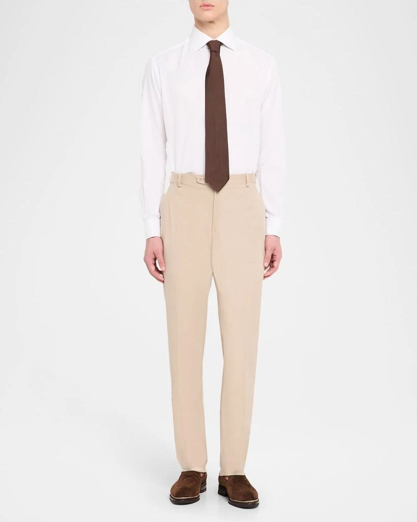 Brioni Men's Twill Modern-Fit Formal Pants 2