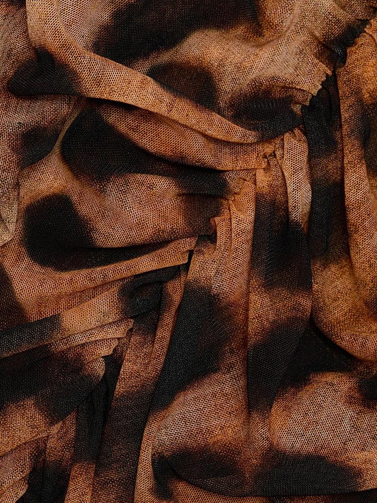 L
Agence Caprice Leopard Sheath Dress 8