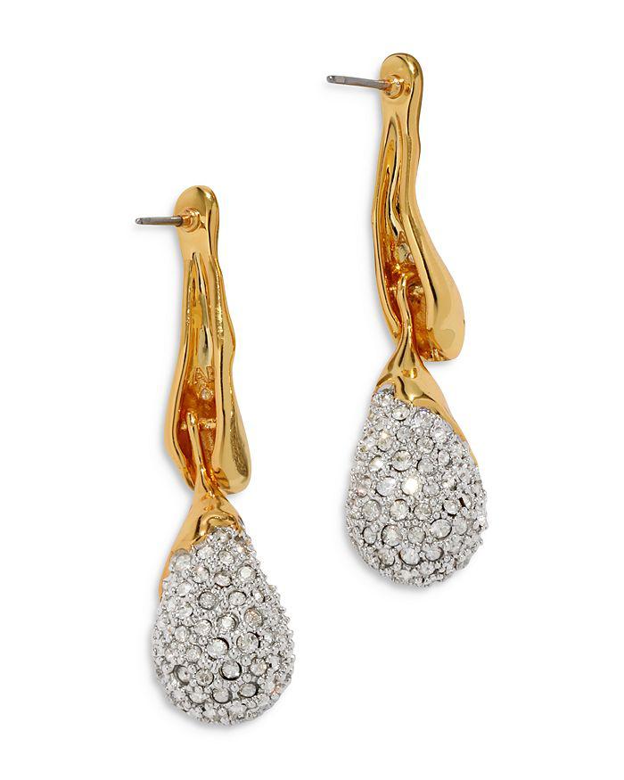 Alexis Bittar Solanales Crystal Dewdrop Earrings